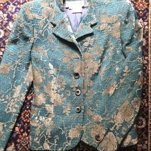 City style jacket in Italian fabrication.